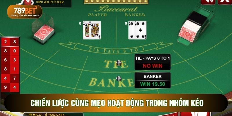 Chiến lược cùng mẹo hoạt động trong nhóm kéo