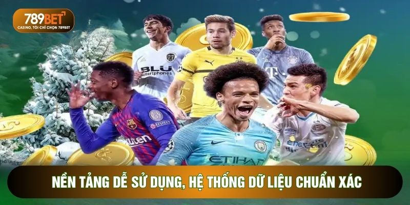Nền tảng dễ sử dụng, hệ thống dữ liệu chuẩn xác
